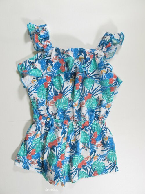 Letní overal pro holky s obrázky secondhand