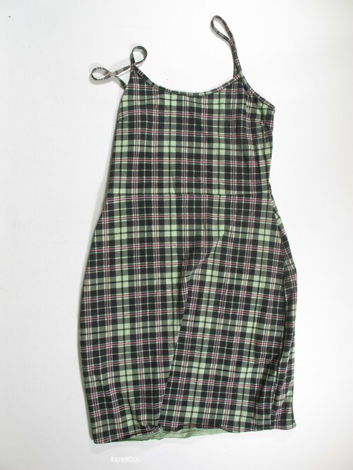 Šaty kostkované pro holky secondhand