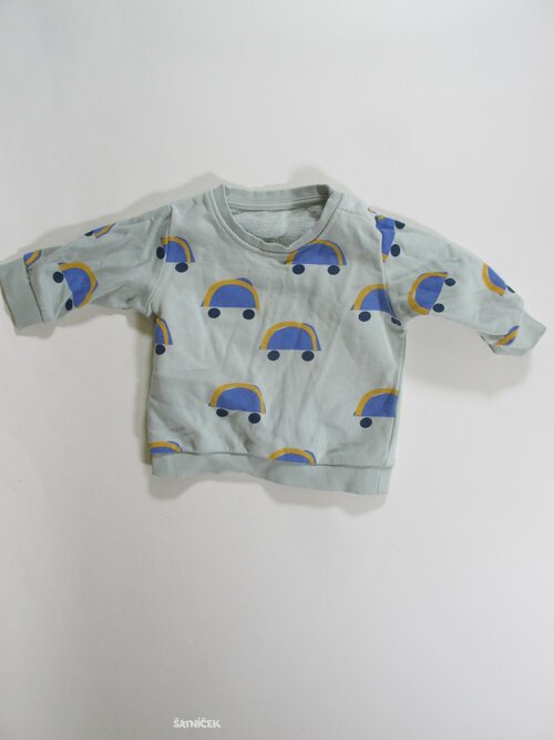 Mikina pro kluky zelenkavá secondhand