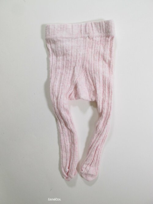 Růžové punčocháčky pro holky secondhand