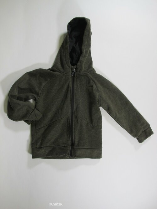 Mikina zelená pro kluky secondhand