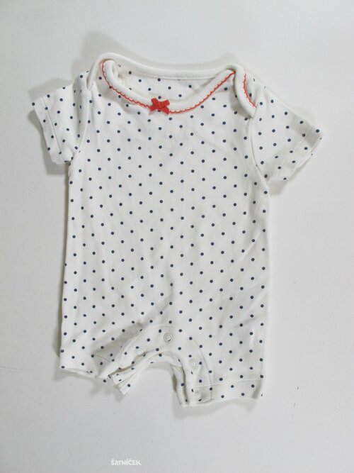 Overal s puntíkem pro holky secondahnd