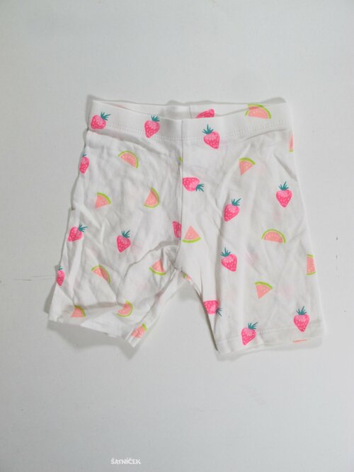 Elastáky pro holky s jahůdkami secondhand