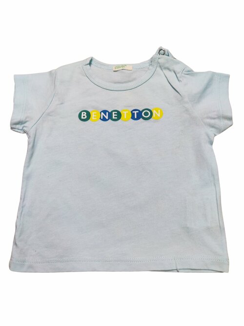 Světle modré triko pro kluky s nápisem secondhand