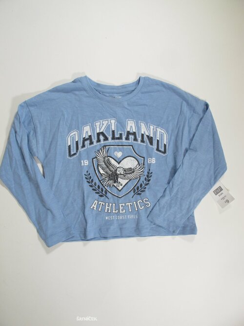 Triko dl.rukáv pro holky crop outlet