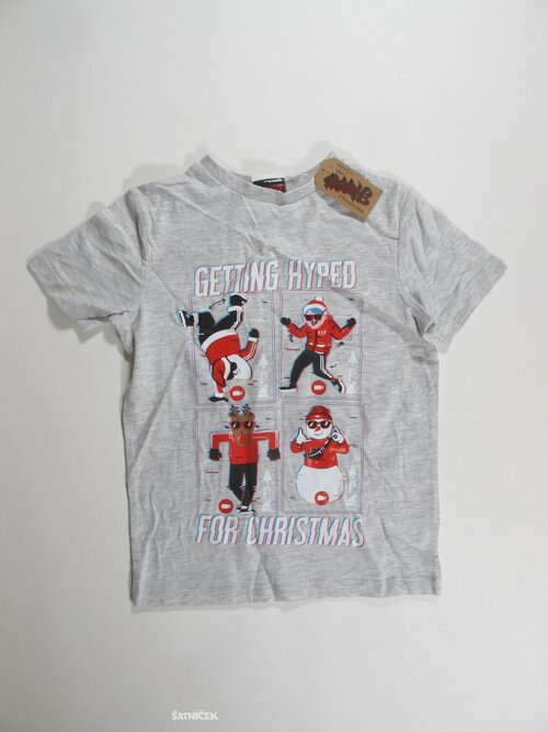 Triko pro kluky šedé ouitlet