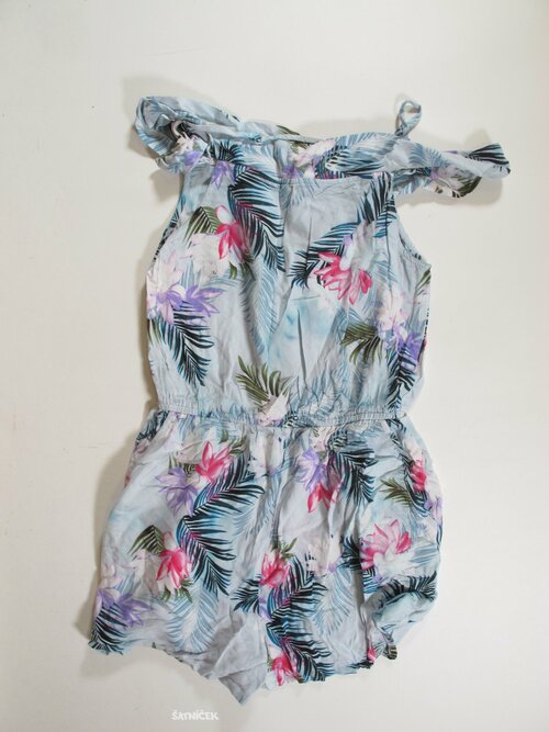 Letní overal se kytkami secondhand