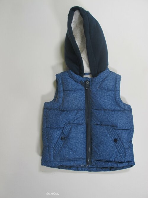 Vesta pro kluky modrá secondhand