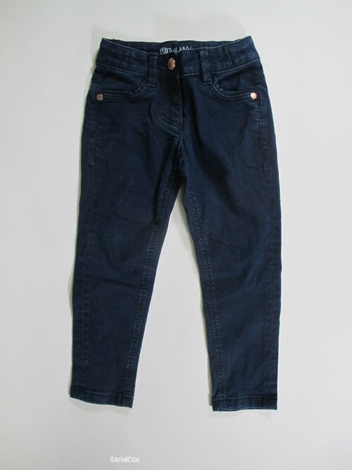 Džínové kalhoty pro holky modré  secondhand