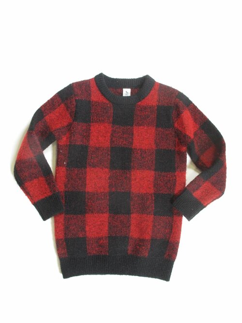 Kostkovaný svetr pro kluky secondhand