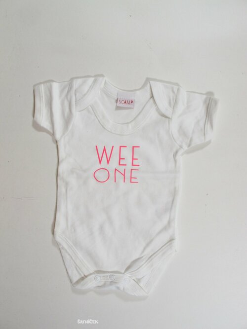 Body pro děti s nápisem secondhand