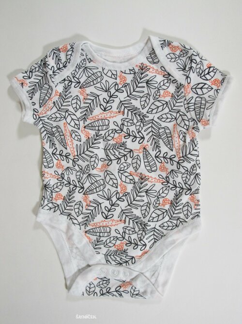 Bílé obrázkové body pro děti secondhand