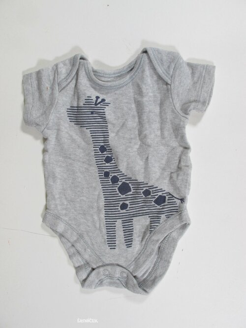 Body s obrázkem šedé pro kluky secondhand