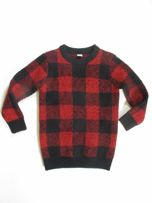 Svetr kostkovaný pro holky outlet