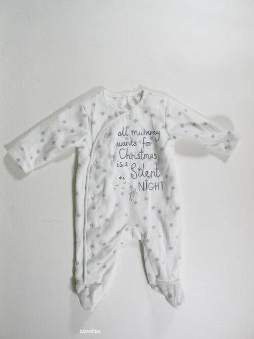 Fleesová dupačky pro děti s hvězdičkami secondhna