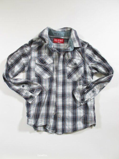 Kostkovaná košile pro kluky secondhnad