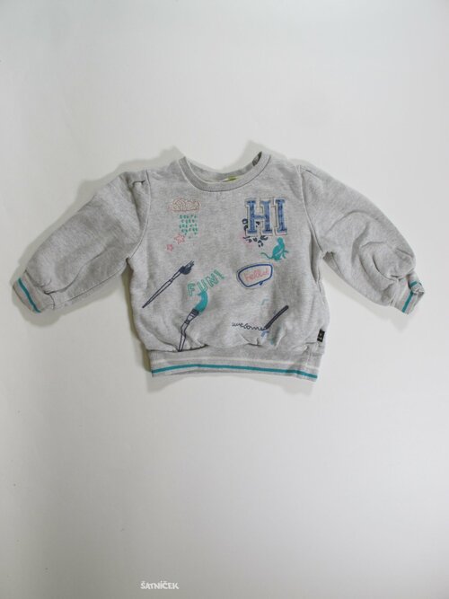 Mikina pro holky šedá secondhand