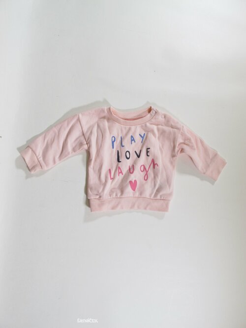 Mikina pro holky růžová secondhand