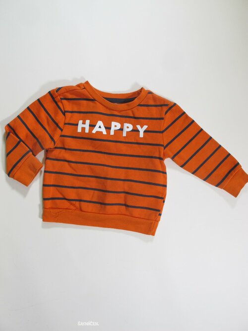 Mikina pro kluky modro oranžová secondhand