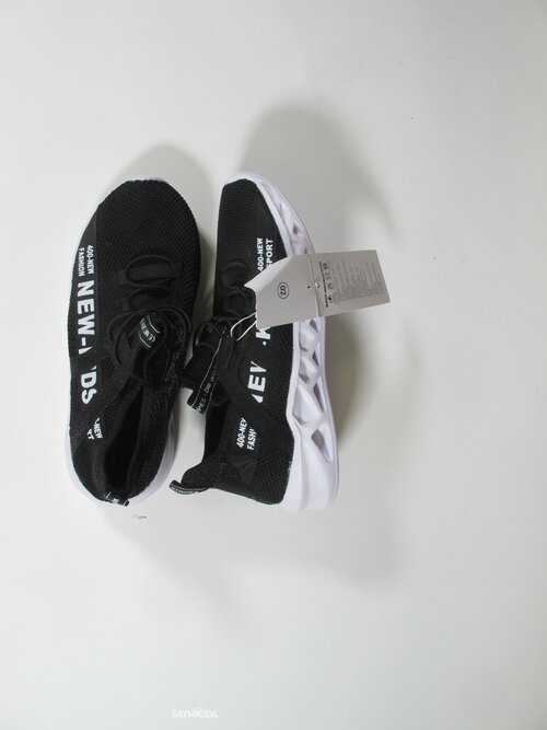 Černo bílé botasky pro kluky outlet