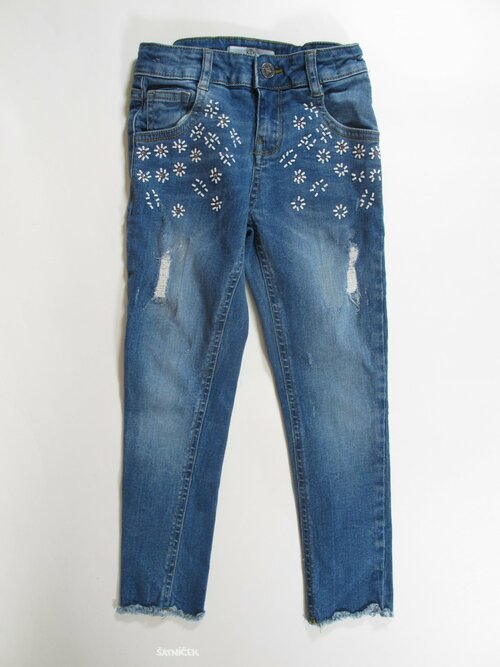 Džínové kalhoty pro holky secondhand