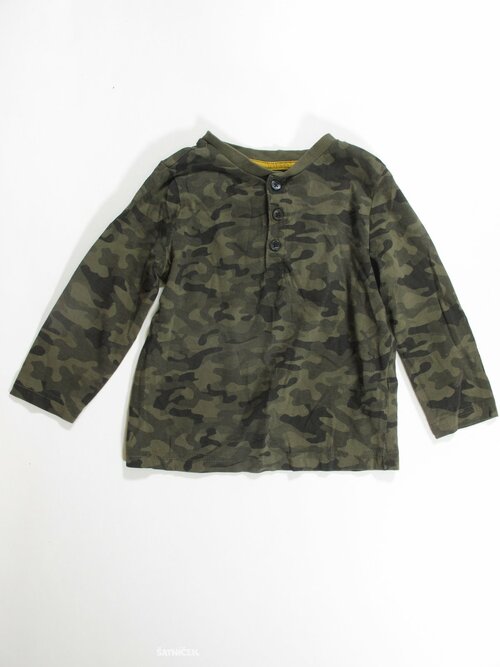 Triko dl.rukáv pro kluky maskáčové secondhnad