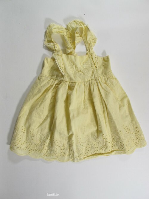 Šaty pro holky žluté secondhand