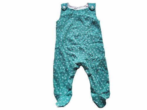 Tyrkysové dupačky s kolečky pro kluky secondhand 