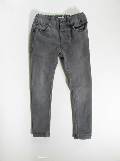 Šedé džínové kalhoty pro kluky outlet