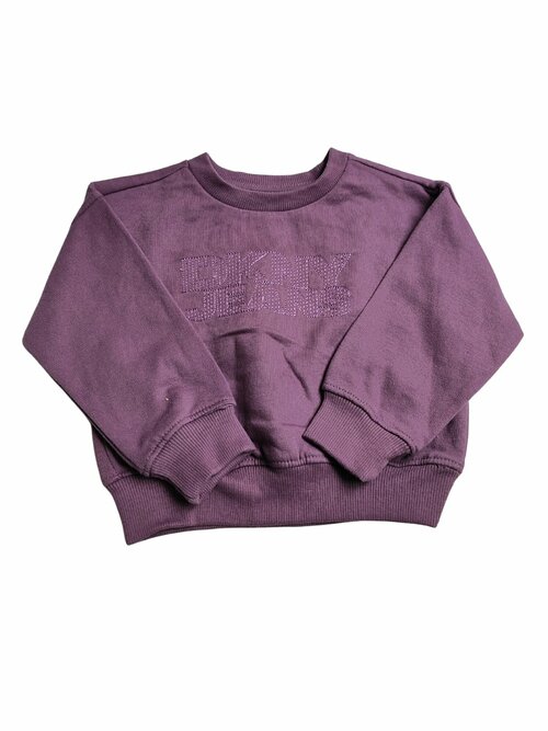 Fialová mikina pro holky secondhand DKNY JEANS