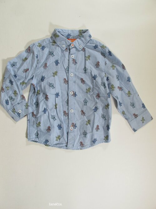Modrá košile pro kluky secondhnad