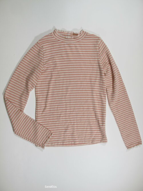 Triko dl.rukáv pro holky s pruhem secondhand