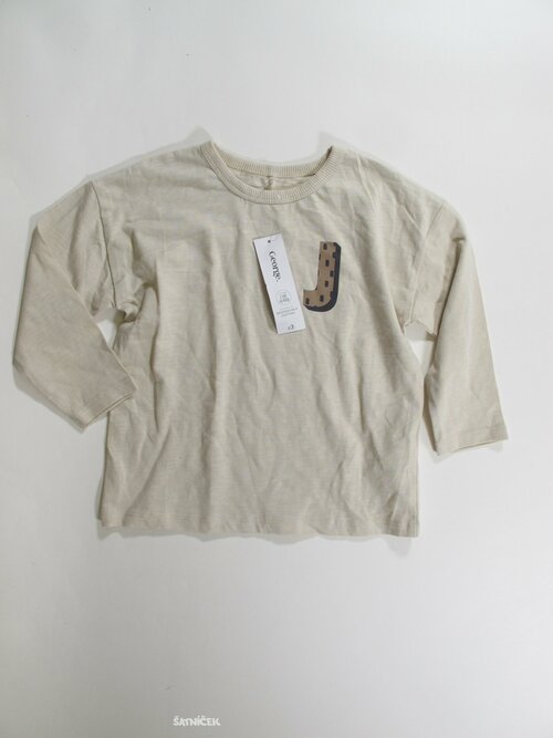 Triko dl.rukáv pro kluky světlé outlet