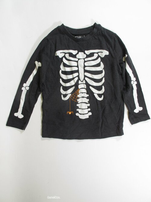 Triko dl.rukáv pro kluky šedé secondhnad