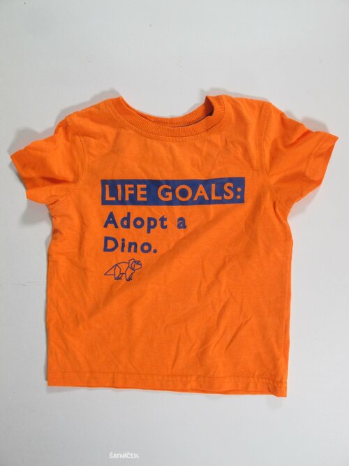 Triko pro kluky oranžové secondhand