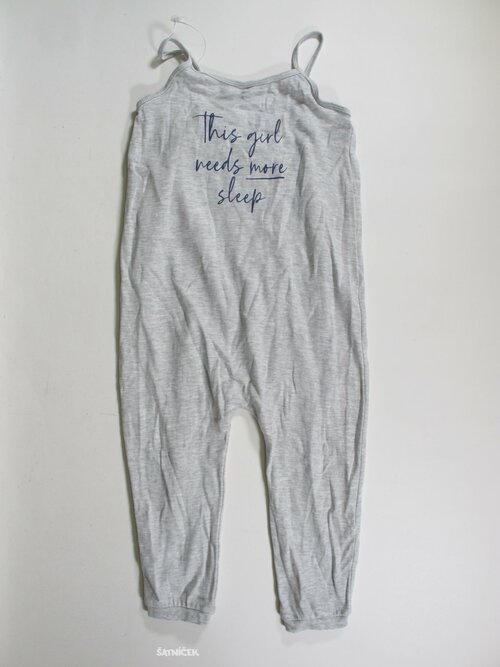 Šedý overal pro holky na spaní secondhand