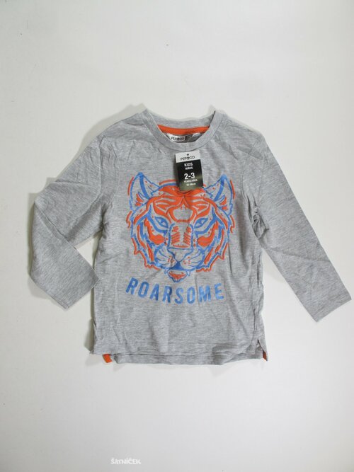 Triko dl.rukáv šedé secondhand