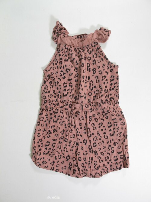 Letní overal se vzorem secondhand