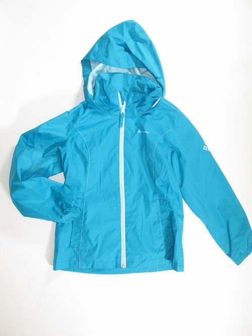 Modro zelená šustáková bunda pro kluky secondhand