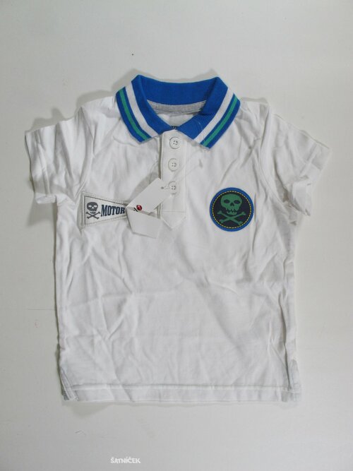 Triko pro kluky modro bílé outlet