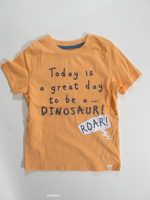 Triko pro kluky oranžové secondhand