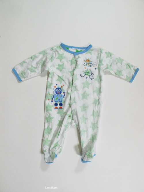 Hvězdičkové dupačky pro kluky nové