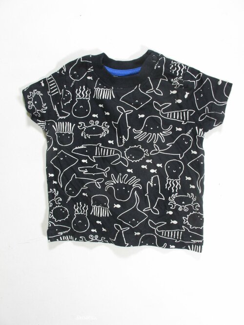 Triko pro kluky černo modré secondhand