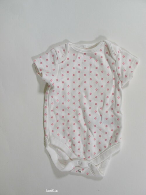 Bílo růžové body pro holky secondhand