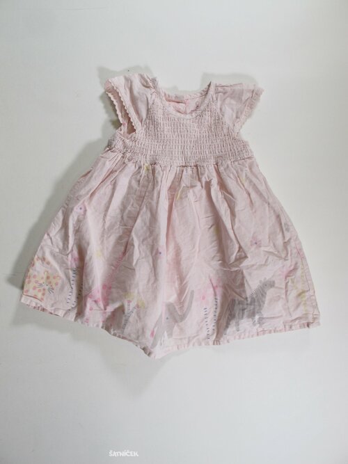 Šaty pro holky růžové secondhand