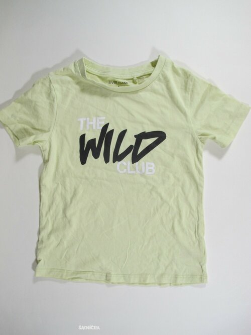 Triko pro kluky světlé s nápisem secondhand