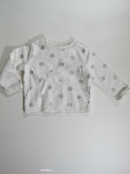 Mikina pro holky s puntíkem secondhand