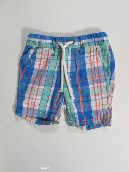 Kratasy pro kluky kostkované secondhand