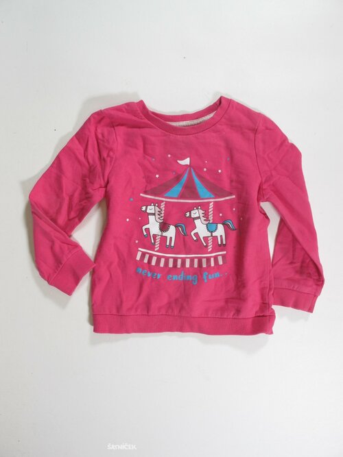 Mikina růžová pro holky secondhand