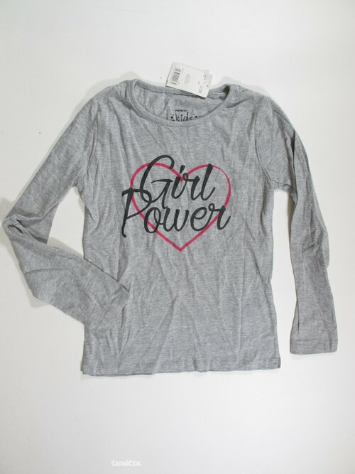 Triko dl.rukáv šedé outlet